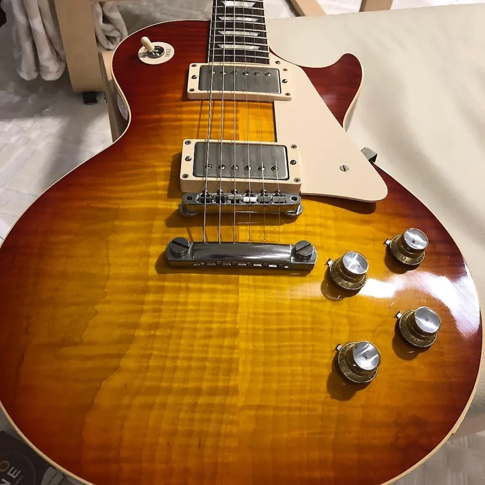 Gibson VOS Custom Shop Les Paul R0 1960 Reissue Figured Top 2013 Sunburst