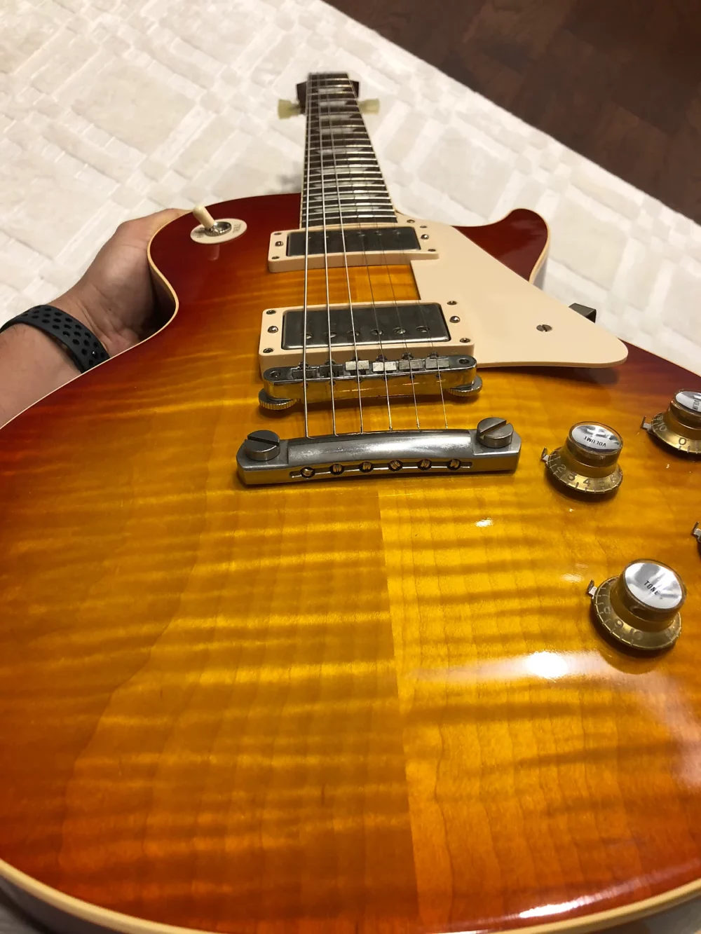 Gibson VOS Custom Shop Les Paul R0 1960 Reissue Figured Top 2013 Sunburst