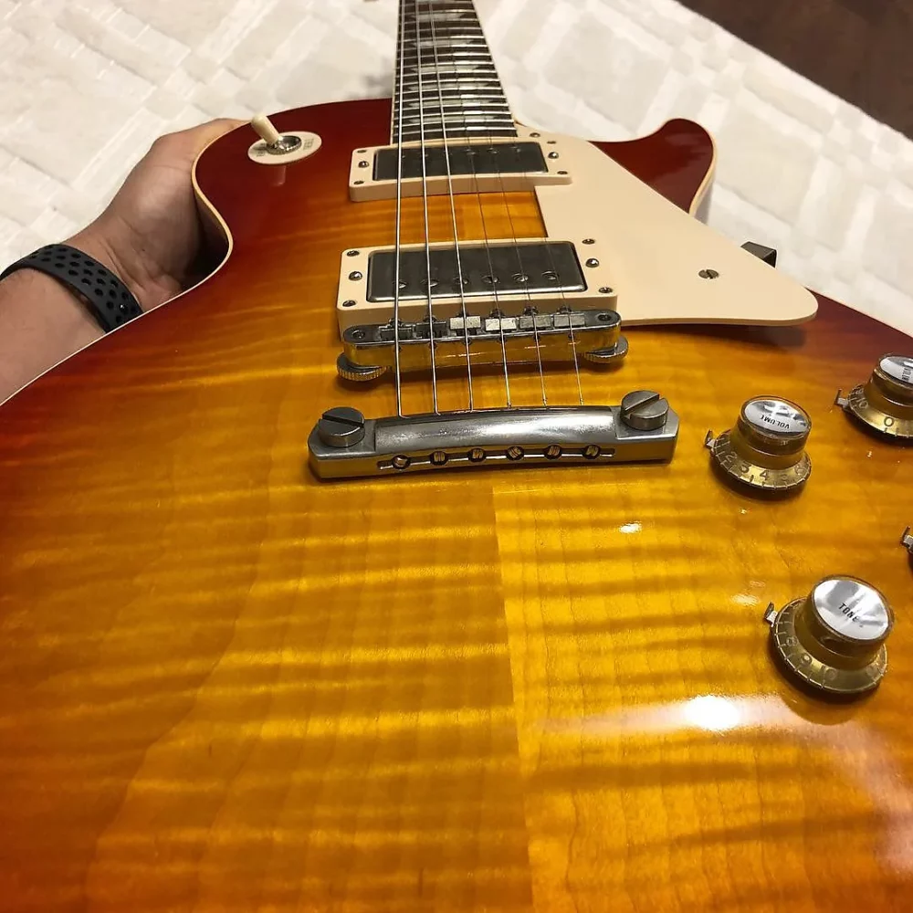 Gibson VOS Custom Shop Les Paul R0 1960 Reissue Figured Top 2013 Sunburst