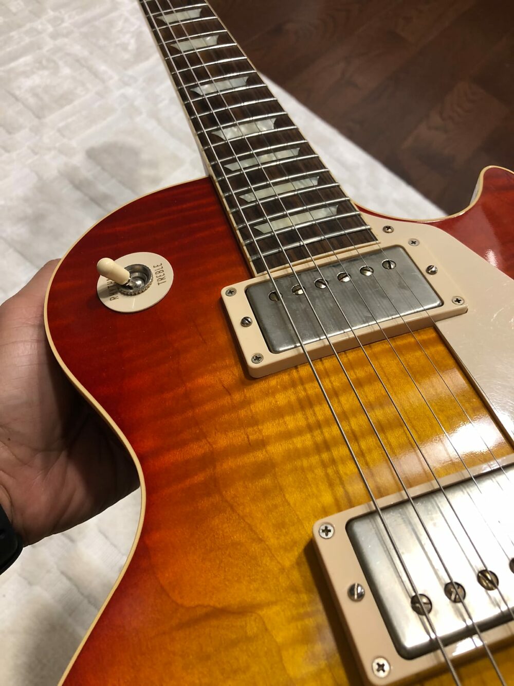 Gibson VOS Custom Shop Les Paul R0 1960 Reissue Figured Top 2013 Sunburst