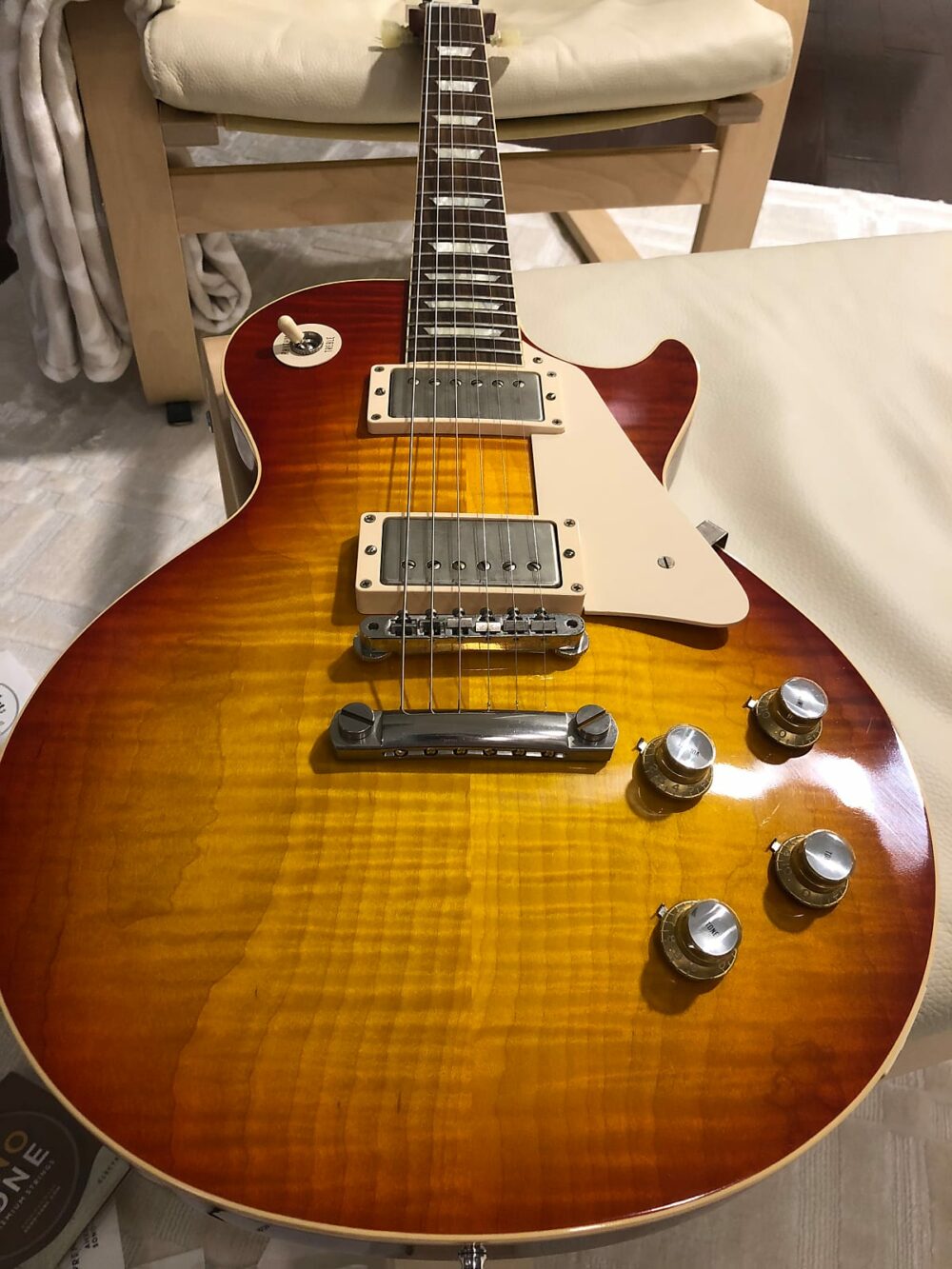 Gibson VOS Custom Shop Les Paul R0 1960 Reissue Figured Top 2013 Sunburst
