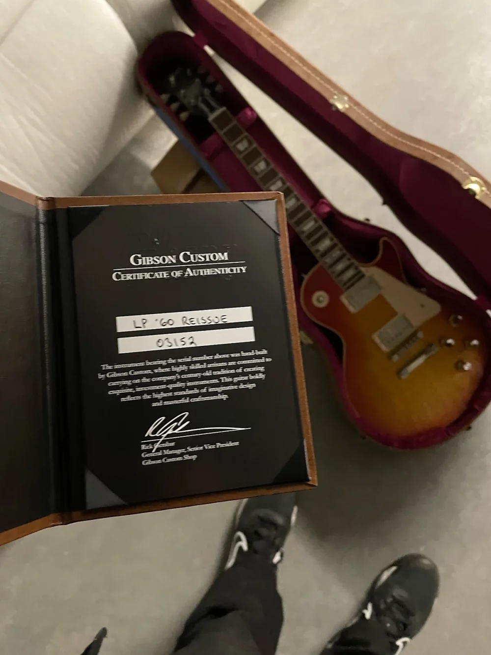 Gibson VOS Custom Shop Les Paul R0 1960 Reissue Figured Top 2013 Sunburst