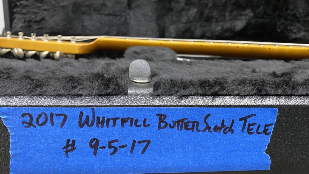 Whitfill 2017 Tele Butterscotch Aged - Image 8