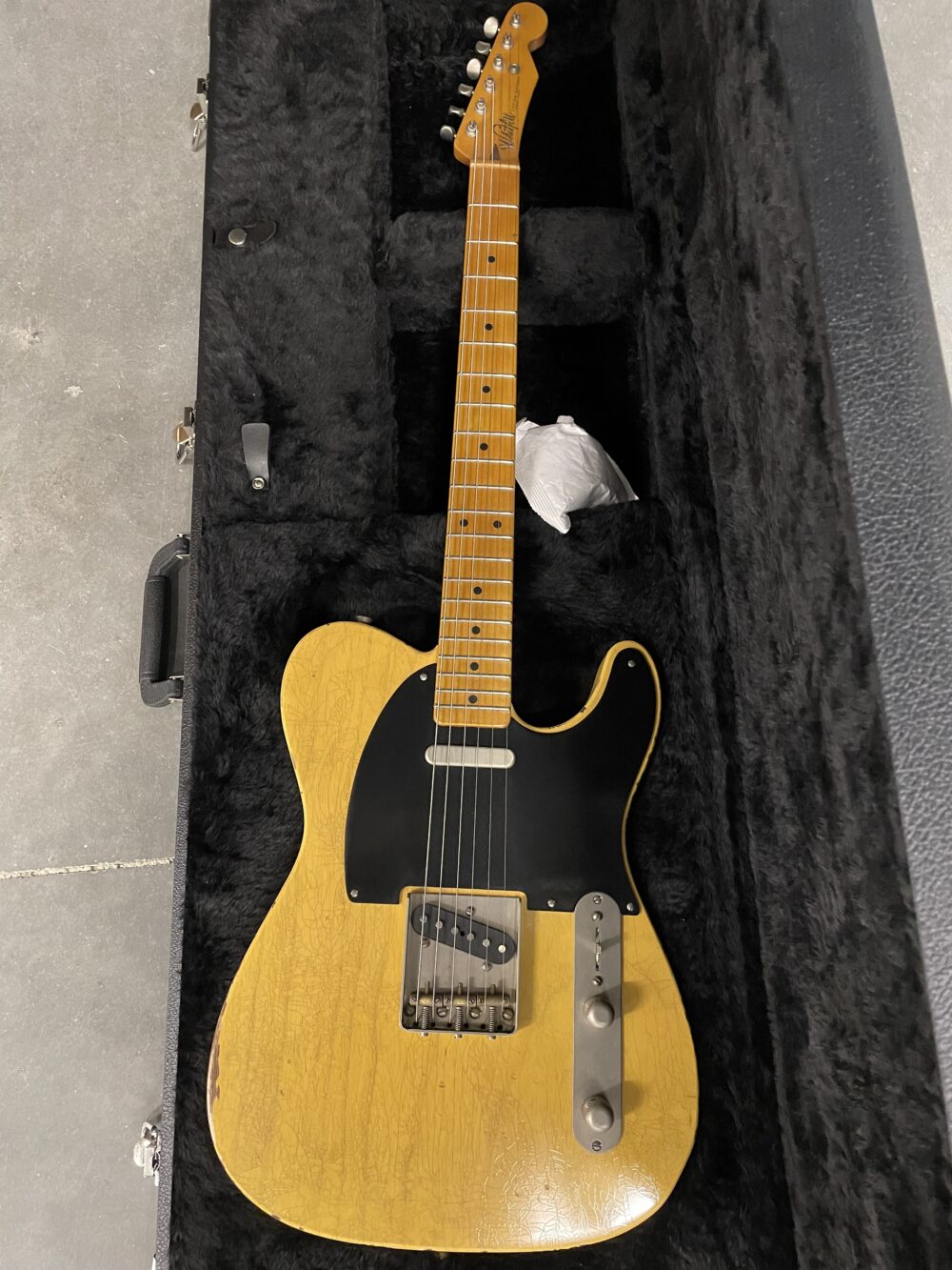 Whitfill 2017 Tele Butterscotch Aged - Image 4