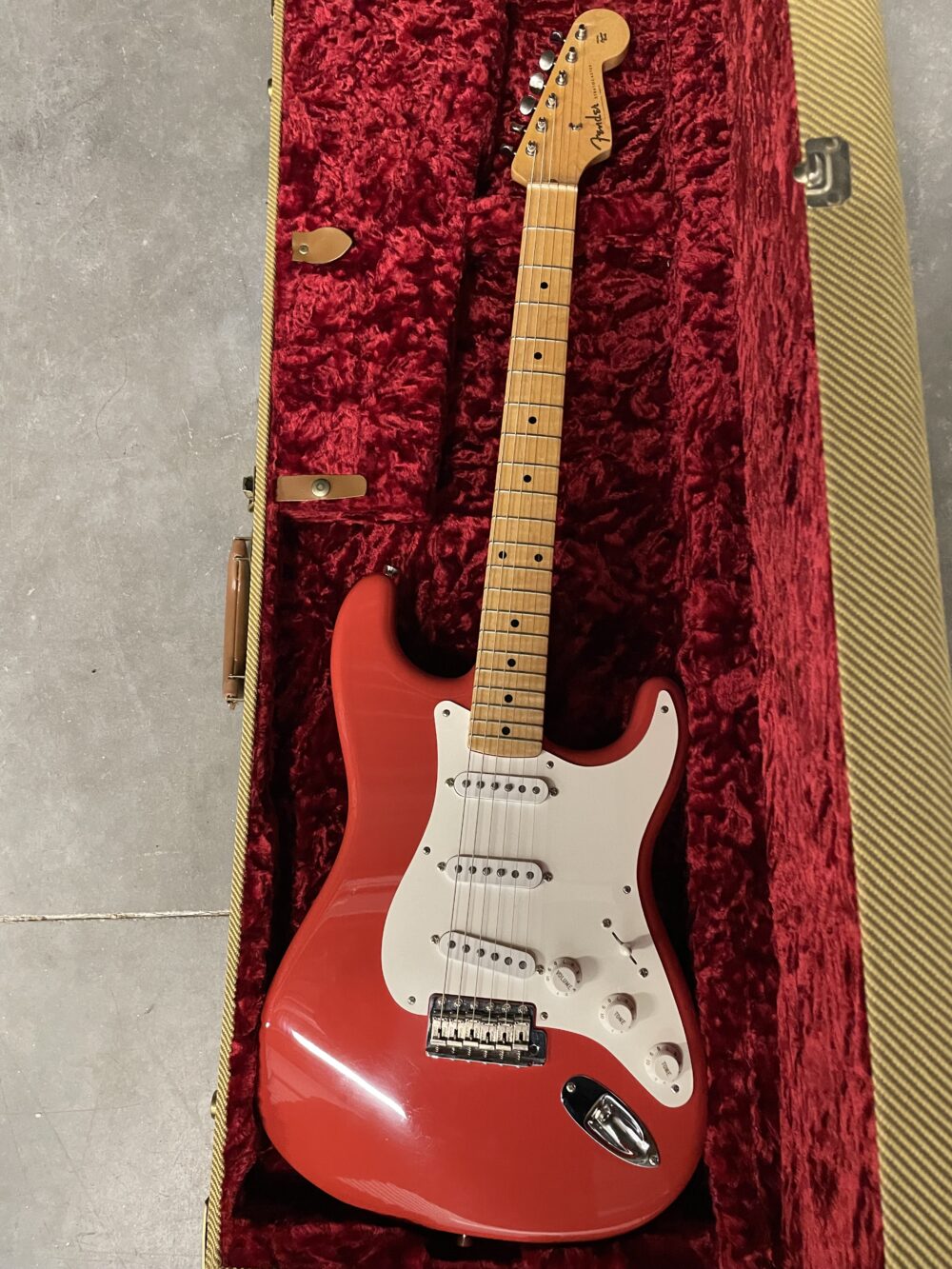 Fender Custom Shop 1956 Stratocaster NOS Fiesta Red - Image 5