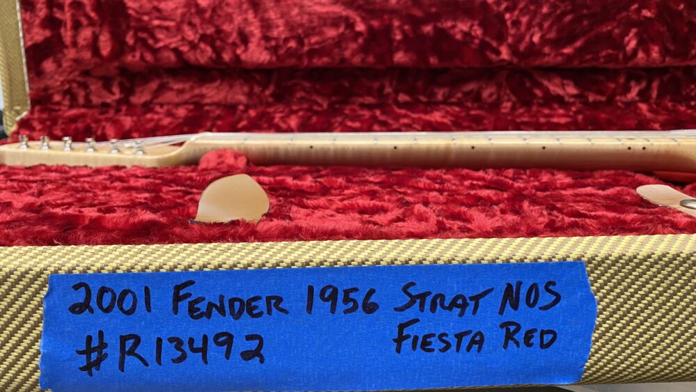 Fender Custom Shop 1956 Stratocaster NOS Fiesta Red - Image 7