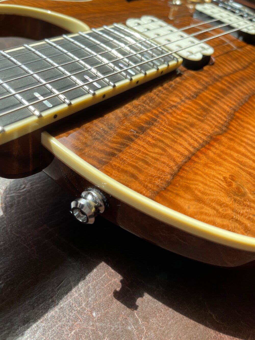 Marchione 59 Semi Hollow Body Claro Walnut - Image 6