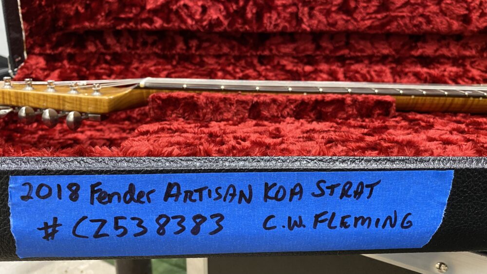Fender Custom Shop Artisan Koa Stratocaster-2018 - Image 10