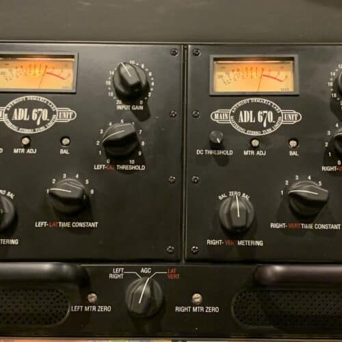 ADL 670 – Anthony DeMaria Mastering Stereo Tube Limiter-Fairchild